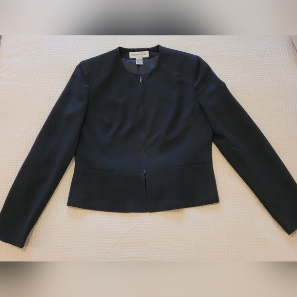 Jones New York Jacket  n Black. Size 12 - Picture 4 of 10